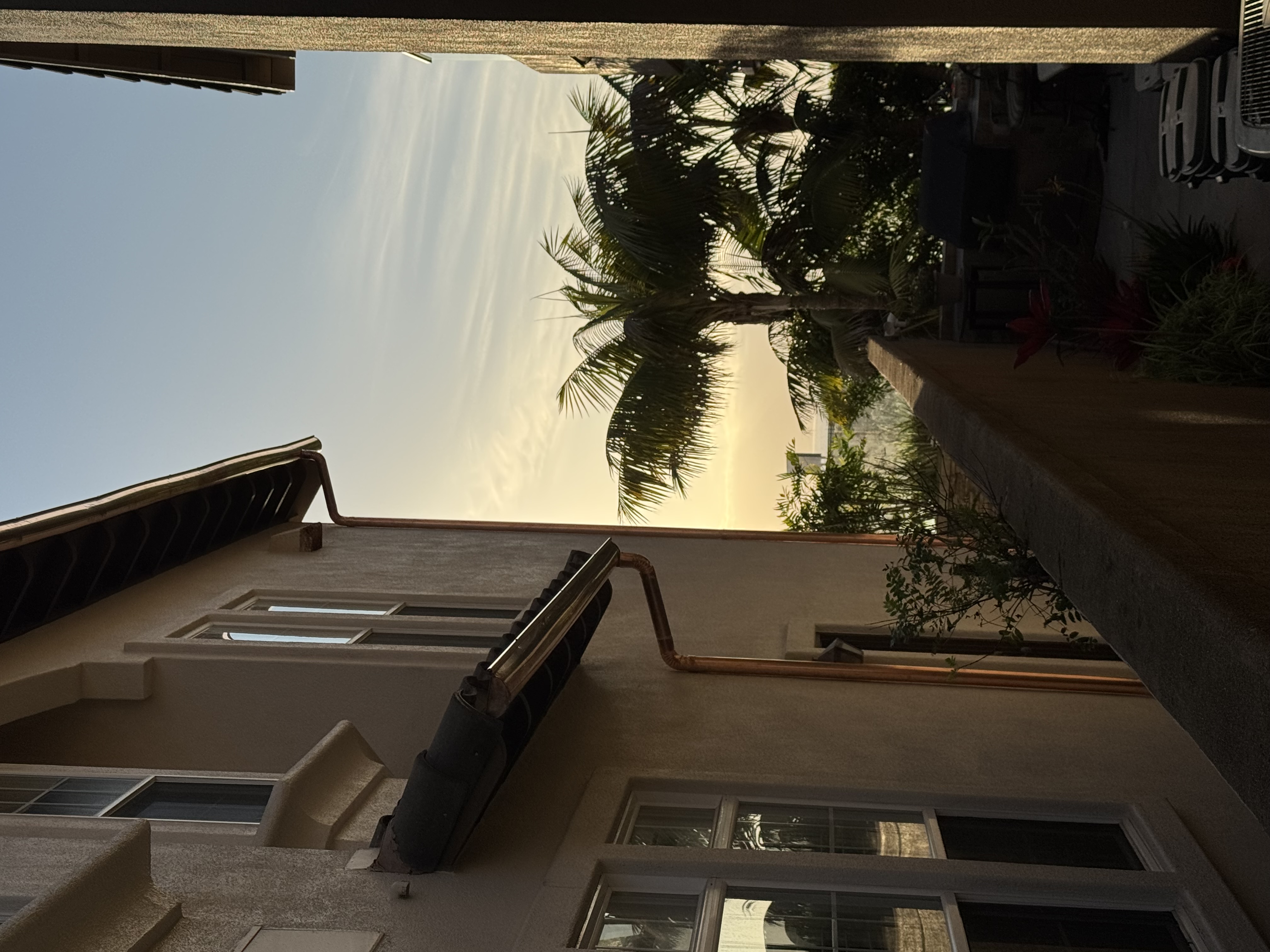 Copper gutter installation