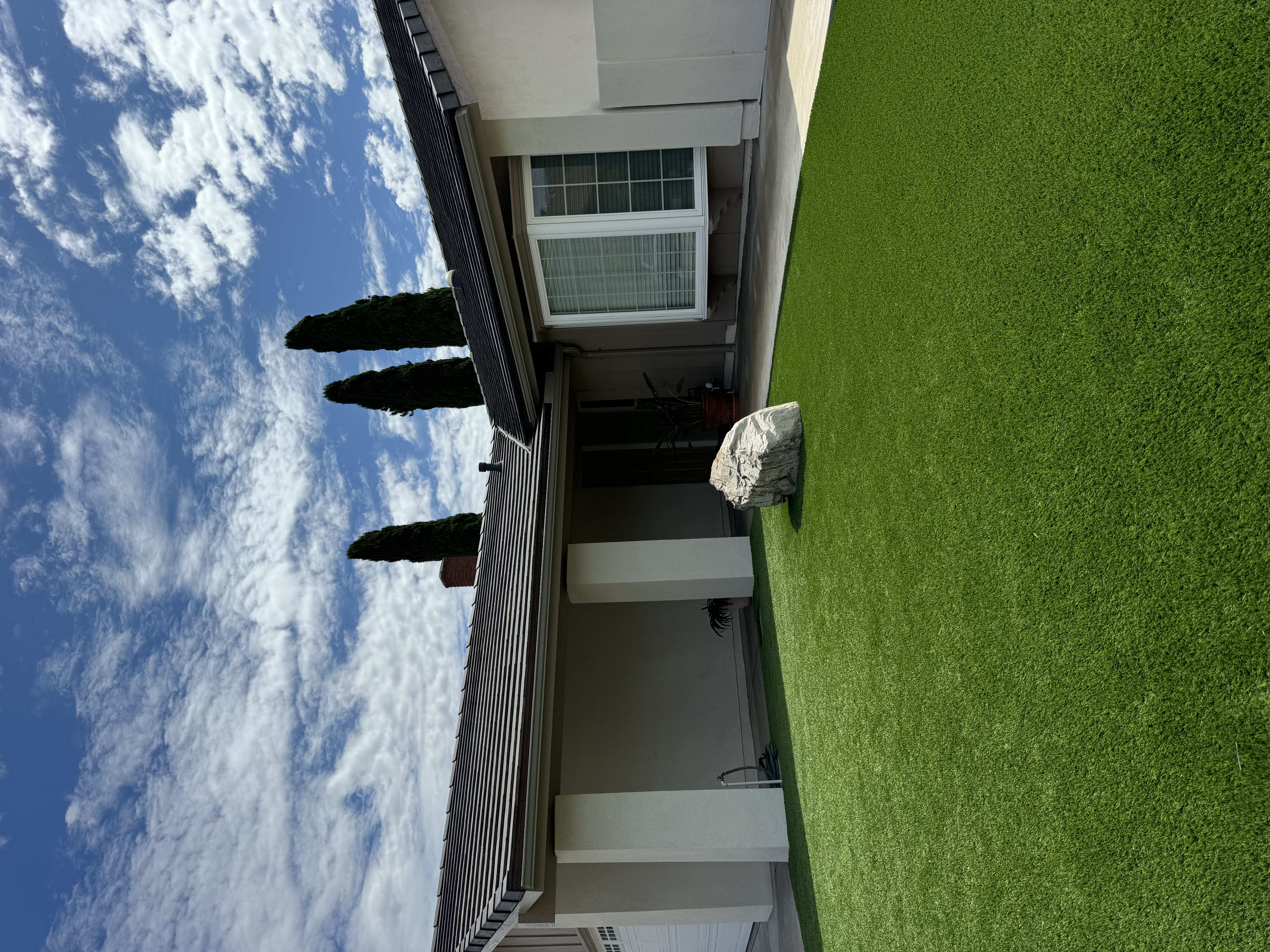 Black gutter closeup