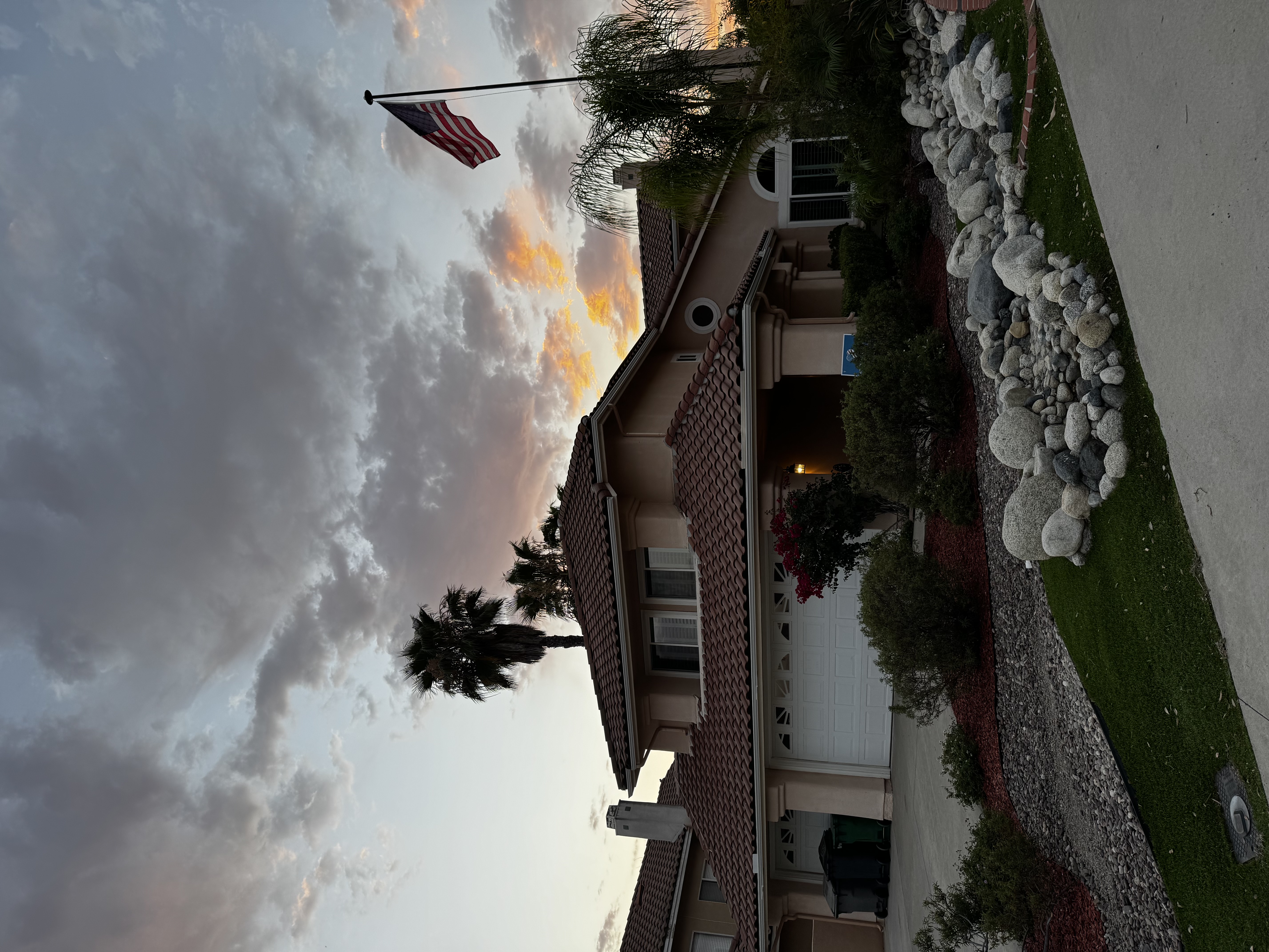 Custom gutter installation on Laguna Beach hillside home