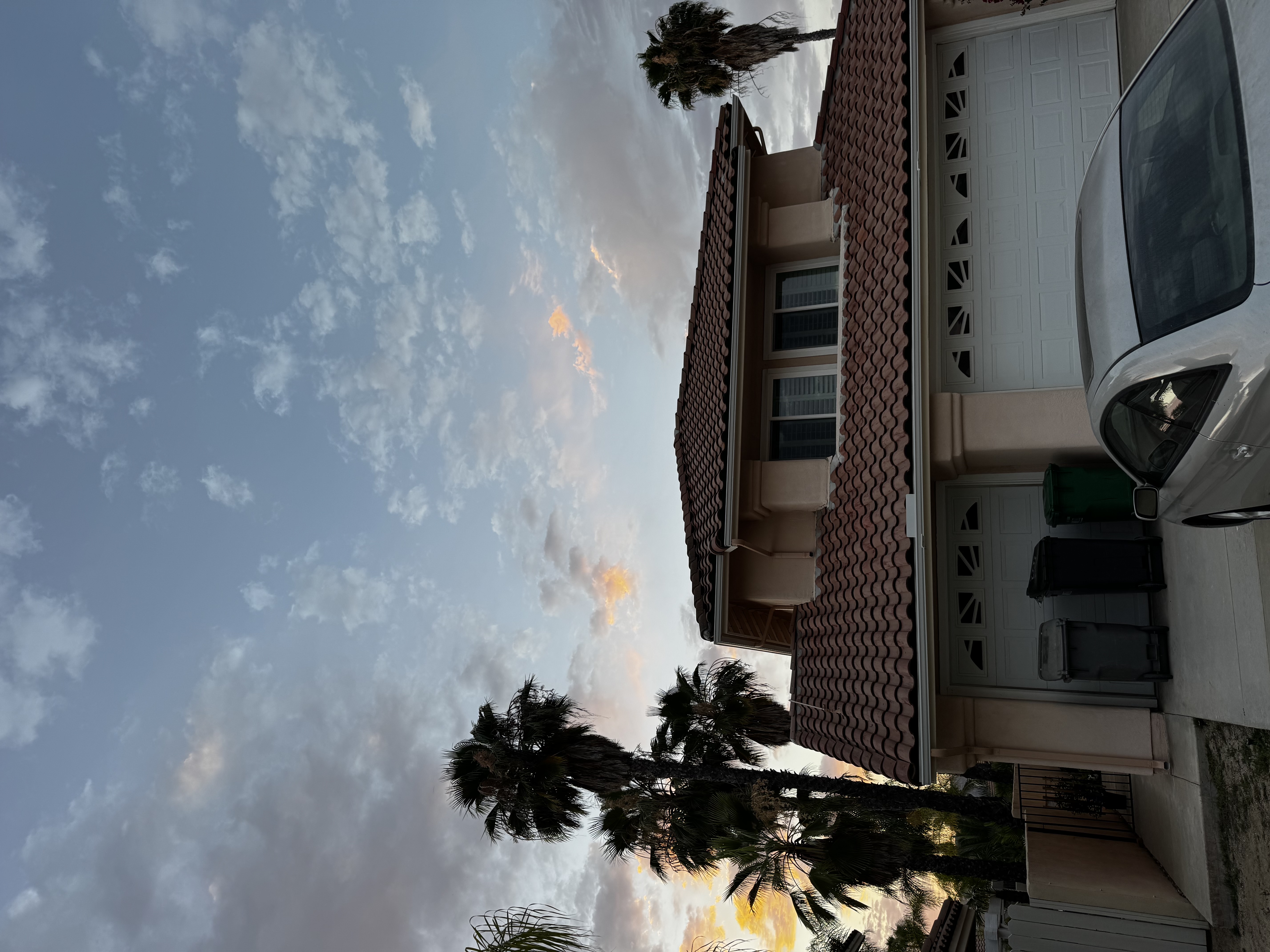 Completed terracotta barrel tile roof Orange County
